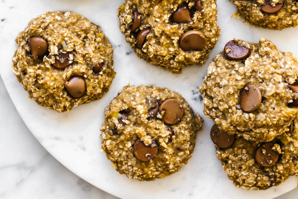 Banana Oatmeal Cookies - Downshiftology