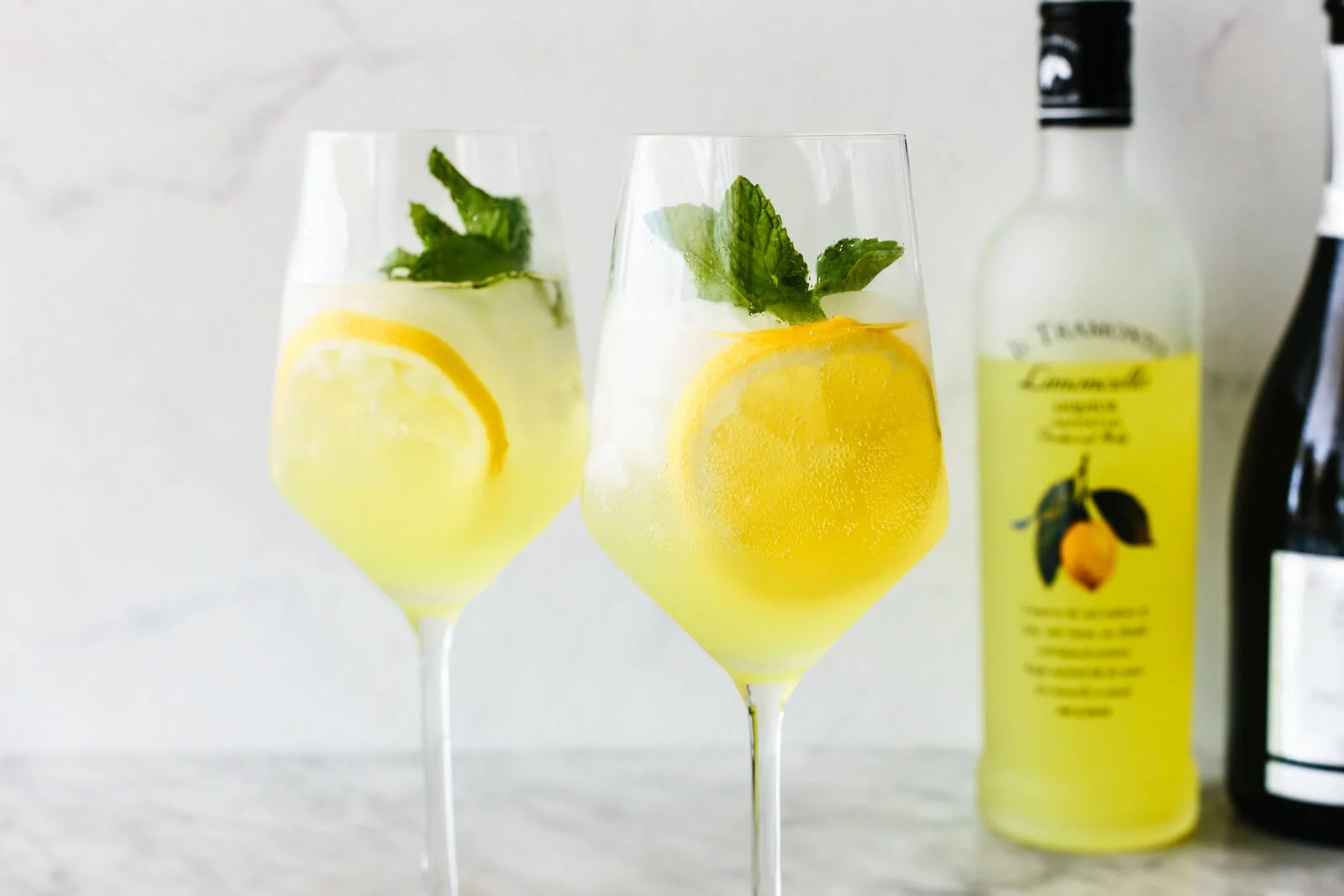 Limoncello Spritz - Downshiftology