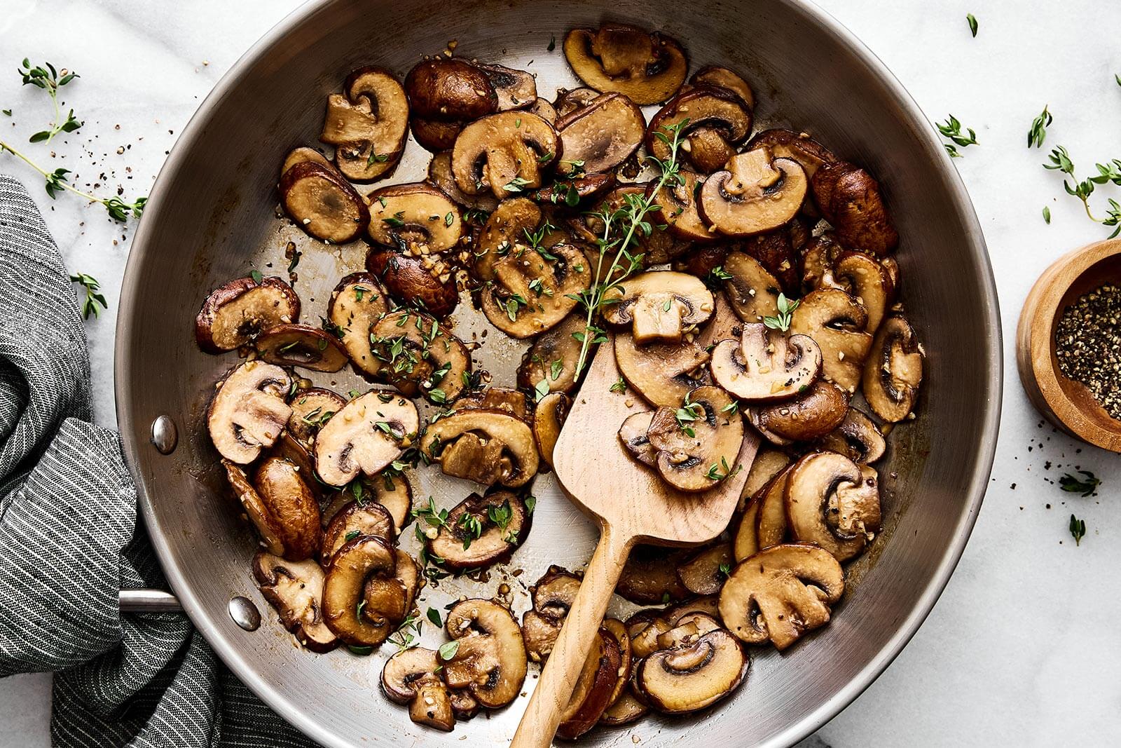 Sautéed Mushrooms - Downshiftology