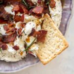 Whipped Brie with Maple Bacon and Rosemary